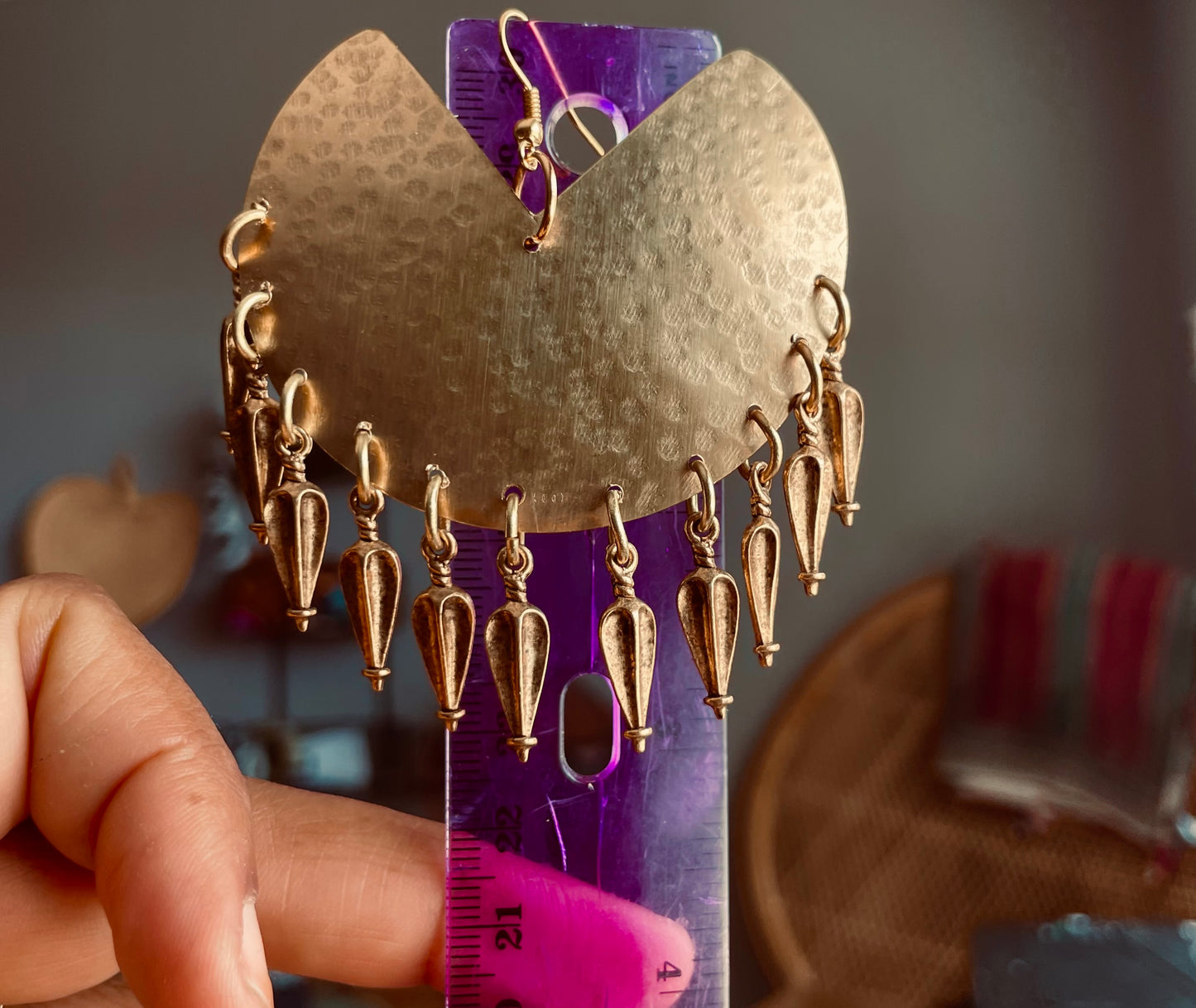 pôr do sol earrings