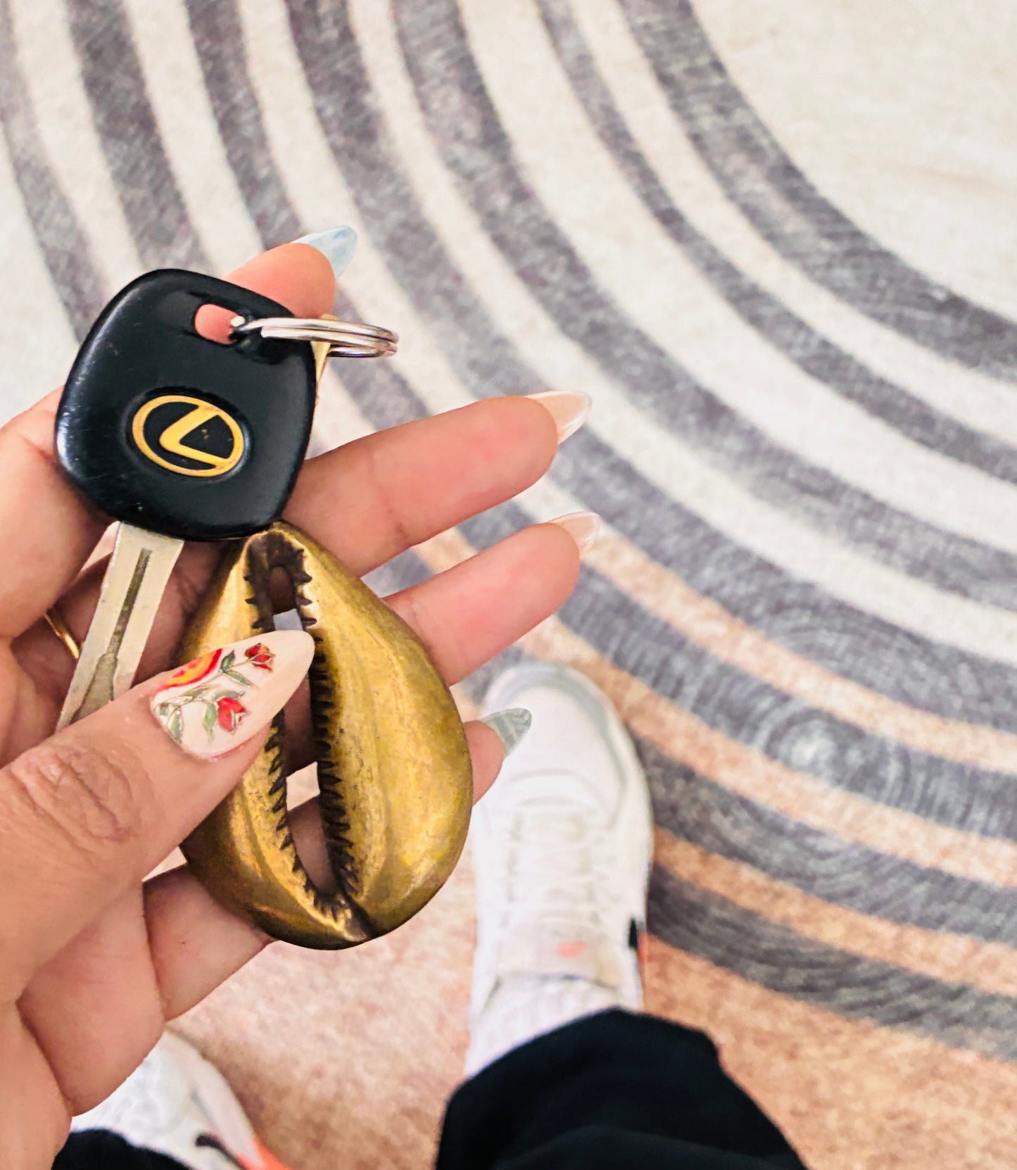 Big Ass Cowrie Keychain *back in stock*