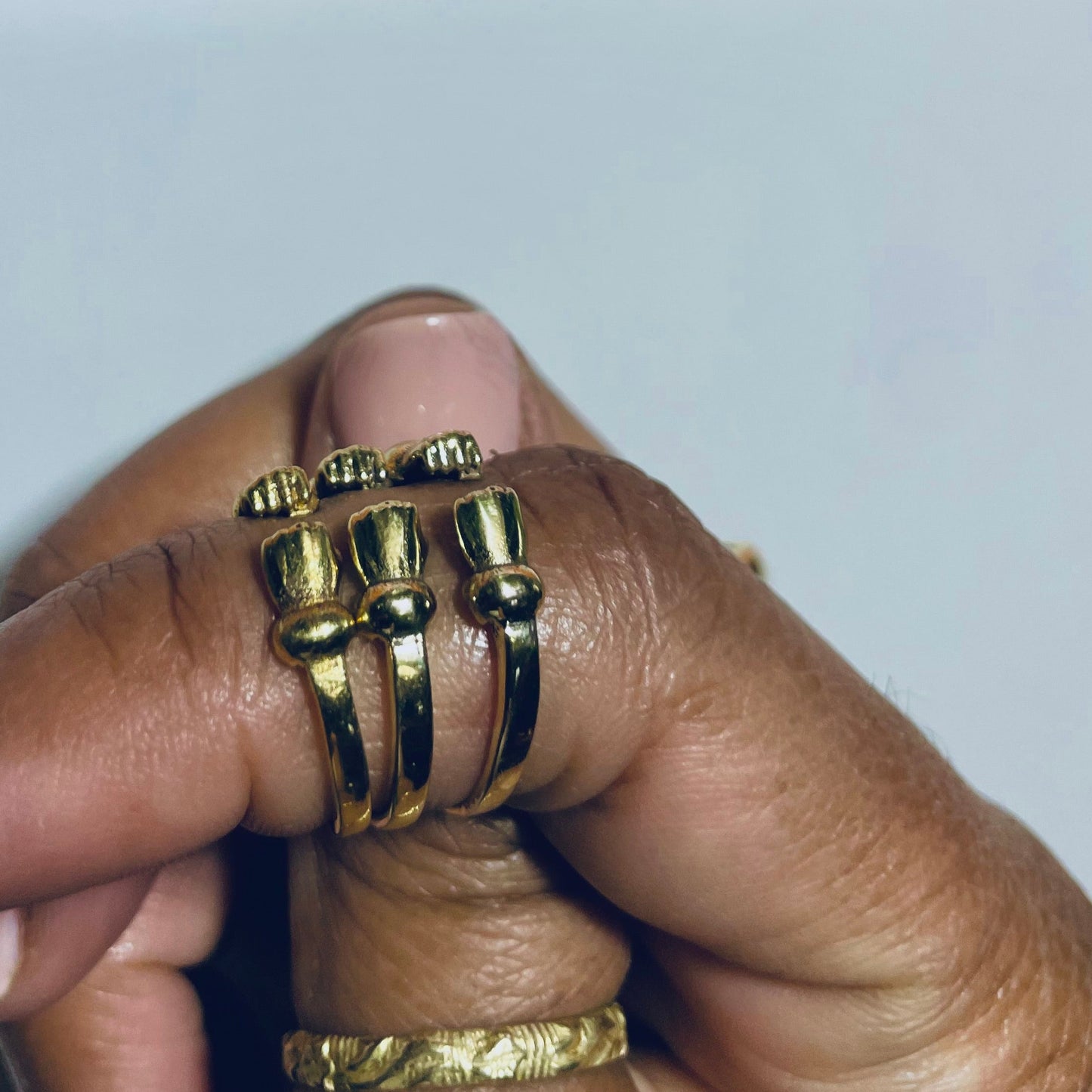 Brass Fist Ring *LAST ONE*