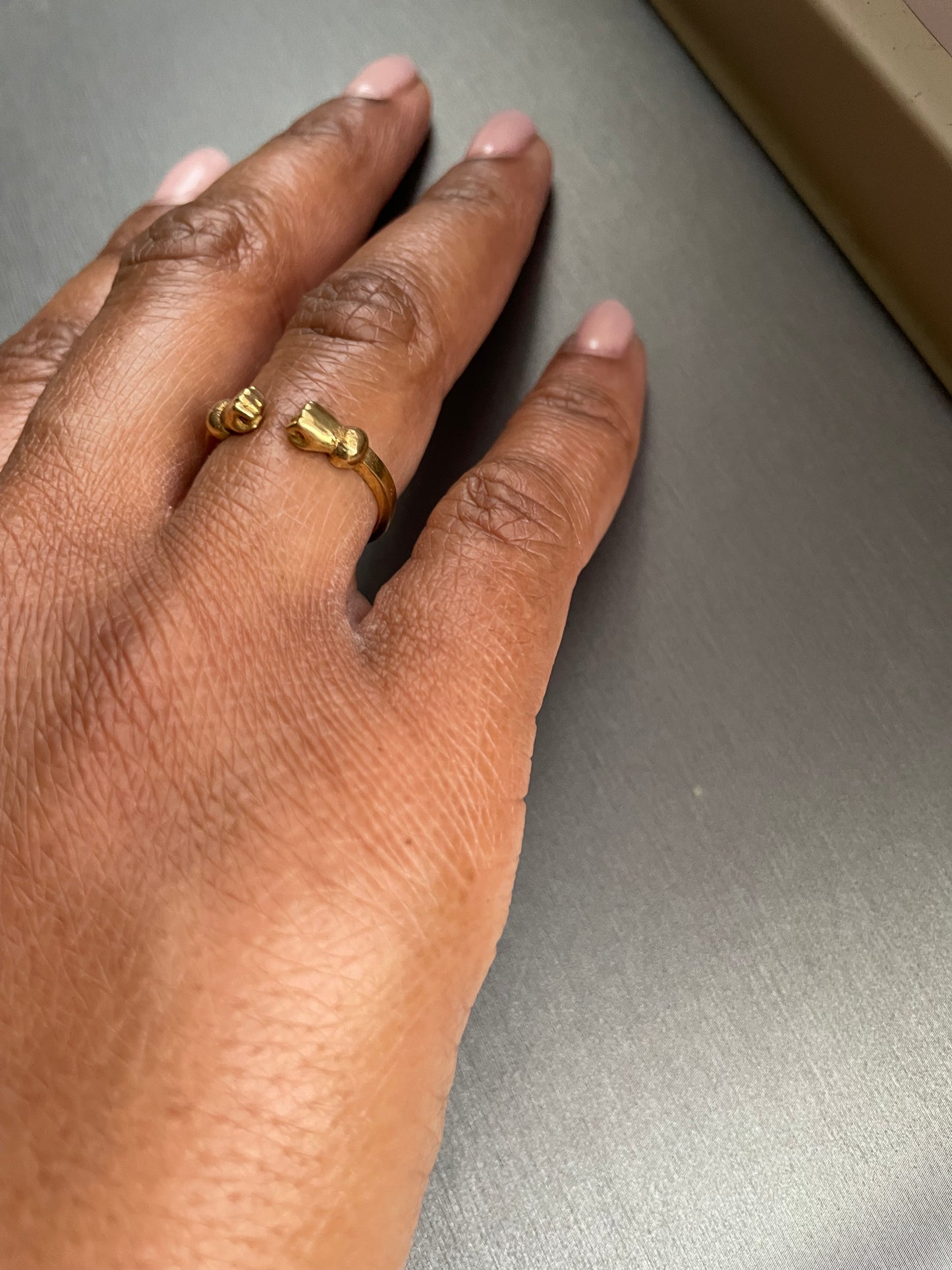 Brass Fist Ring *LAST ONE*