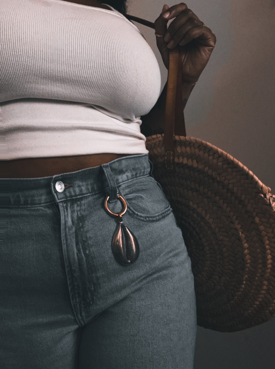 Cowrie Belt Loop Charm