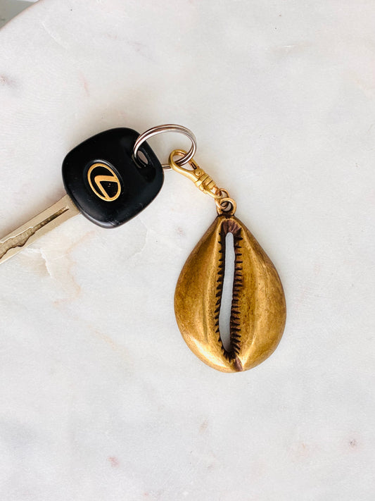 Big Ass Cowrie Keychain *back in stock*