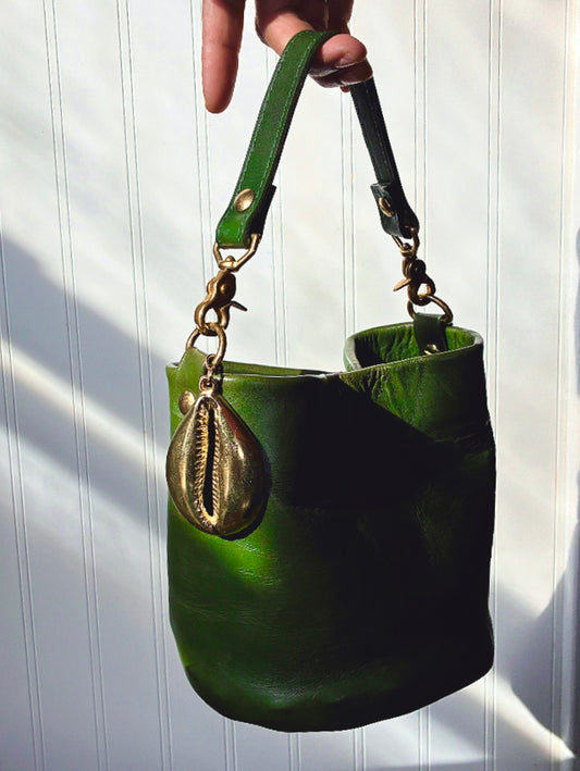 Big Ass Cowrie Keychain/Purse Charm