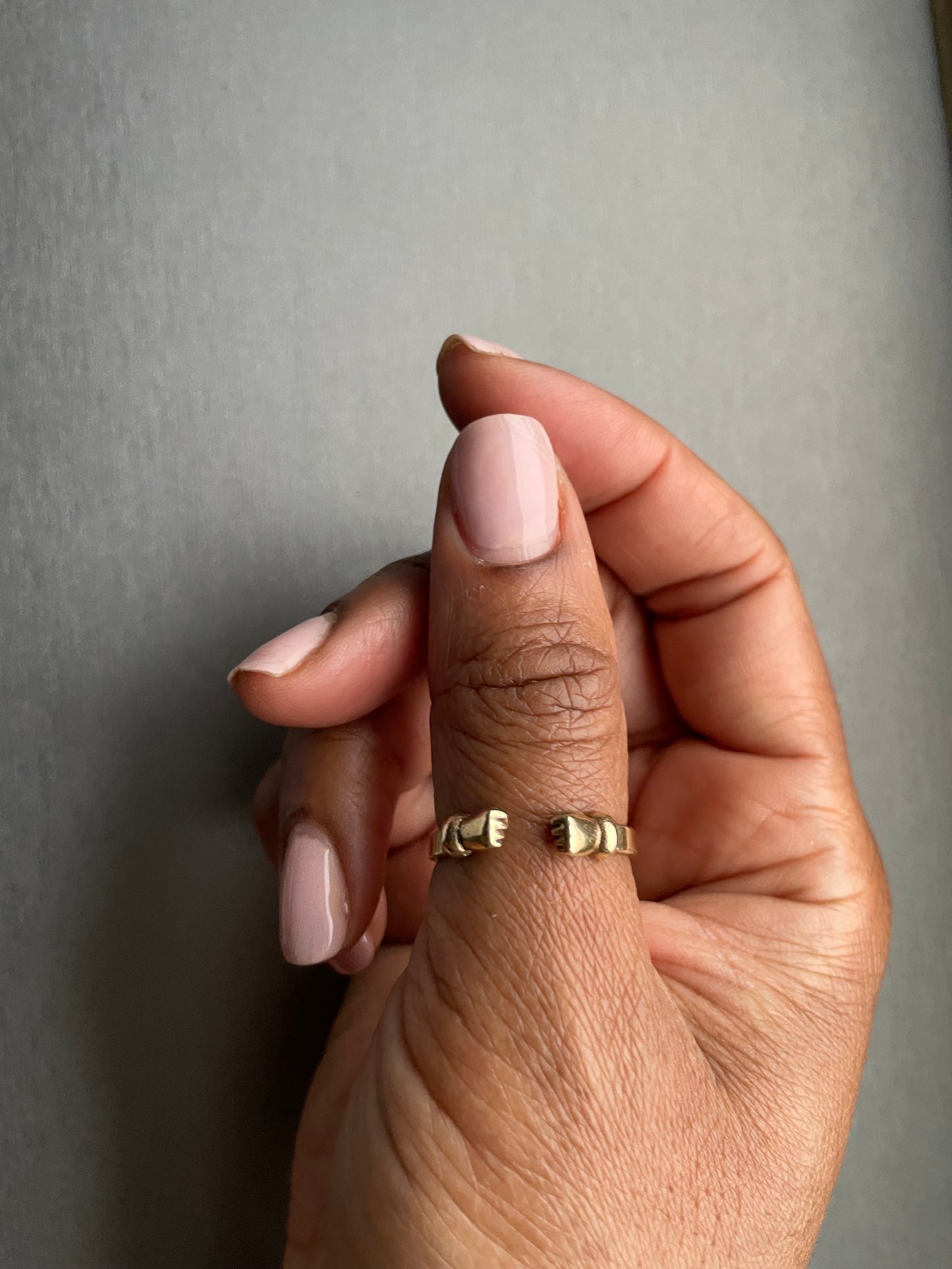 Brass Fist Ring *LAST ONE*