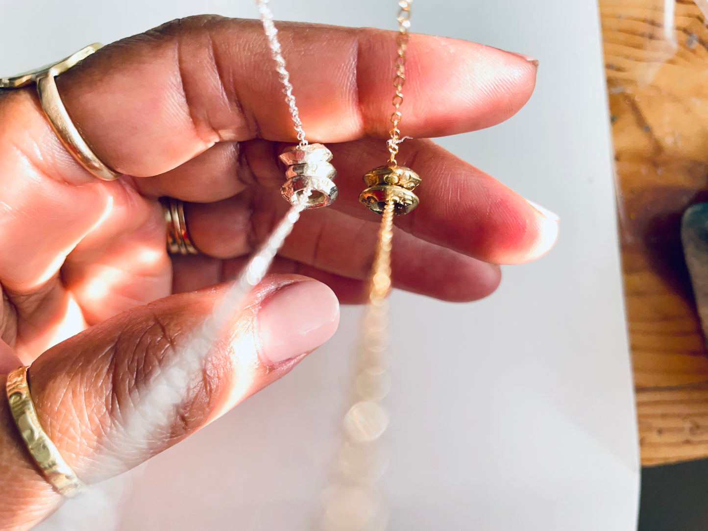 Simien Wedding Necklace *now in sterling silver*