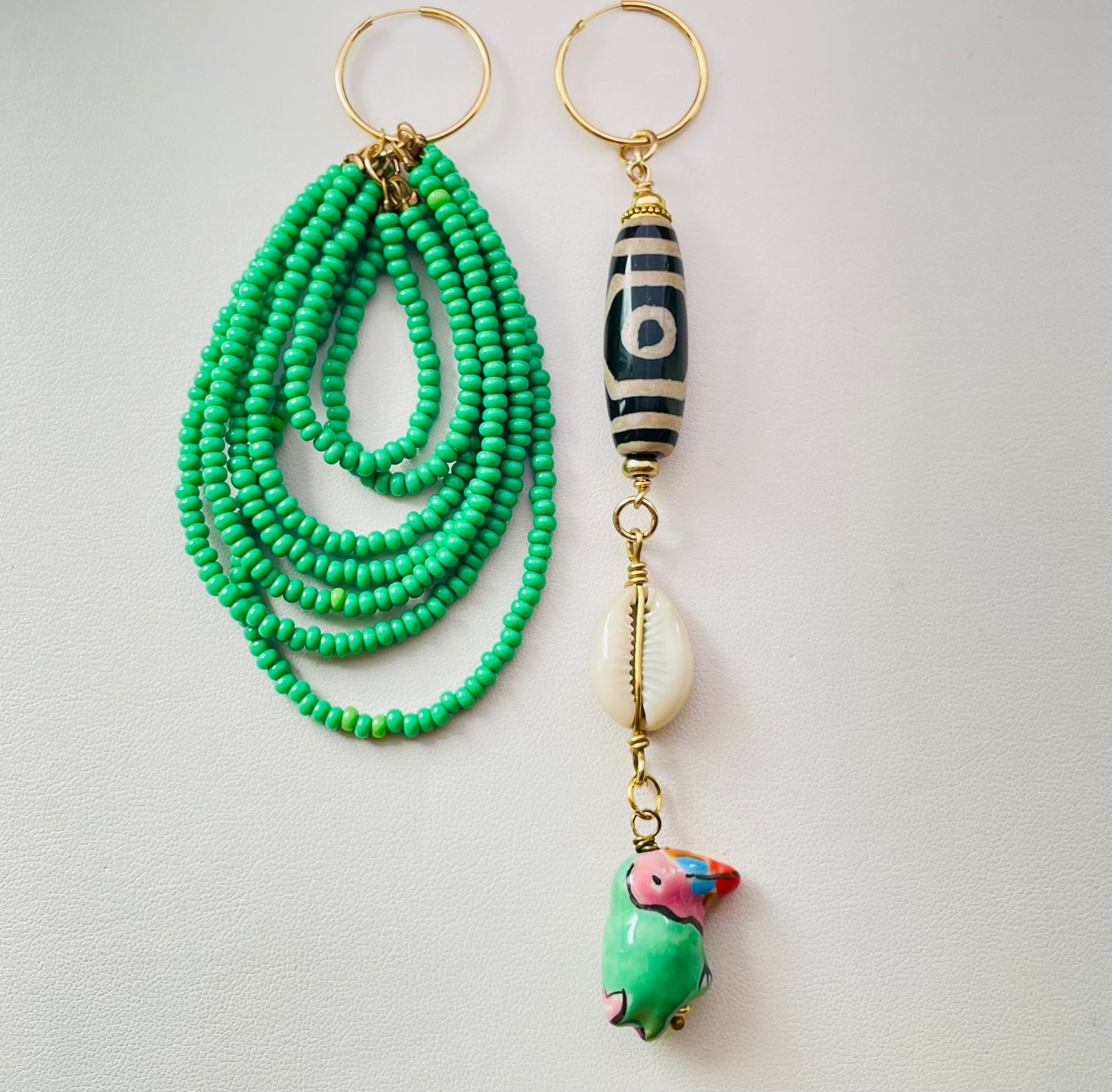 Pássaro Earrings