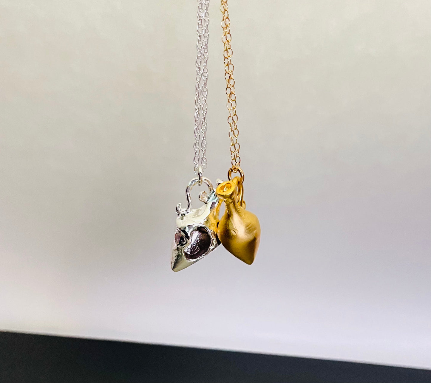 Age of Aquarius in gold + silver