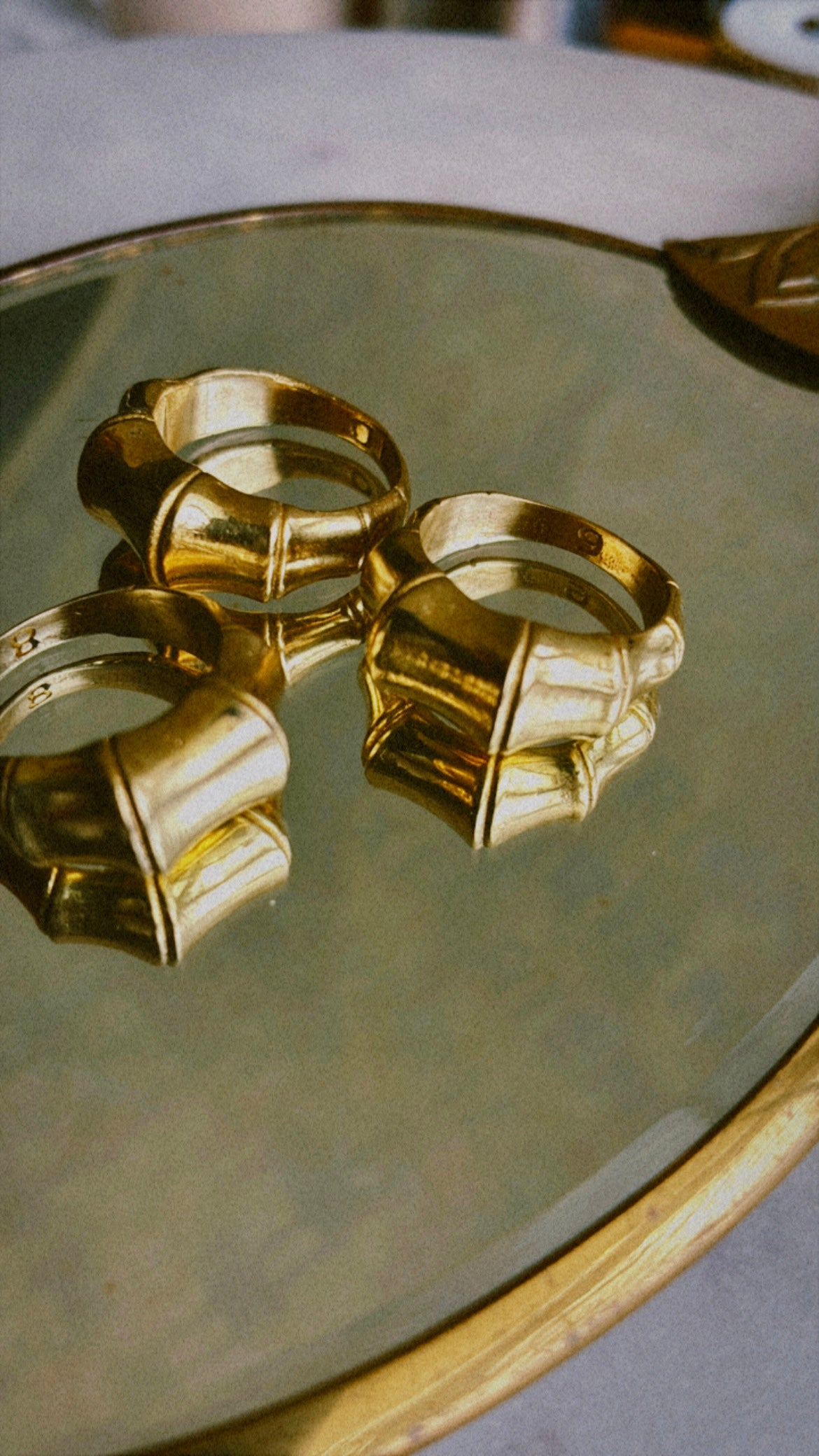 Bamboo Constellation Ring