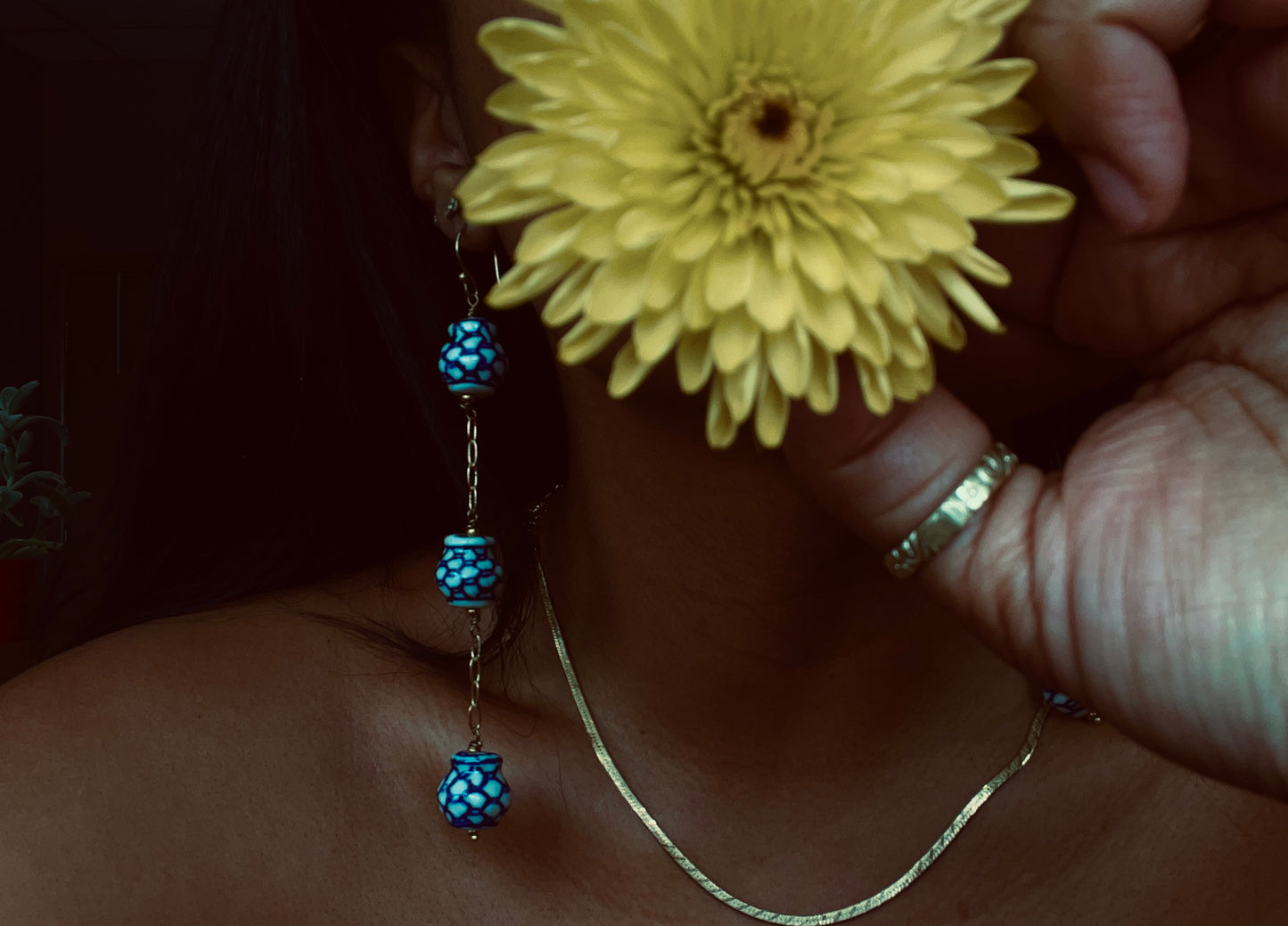 Dotted Vase Earrings