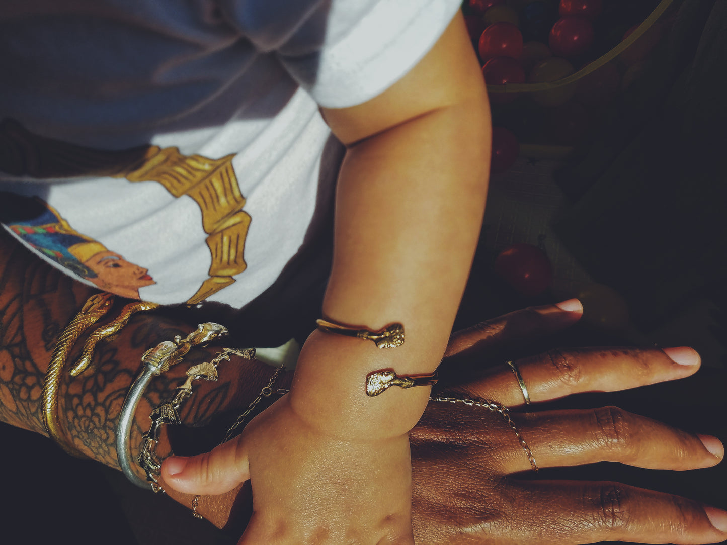 Baby Nefertiti/Fist Bangles BACK IN STOCK