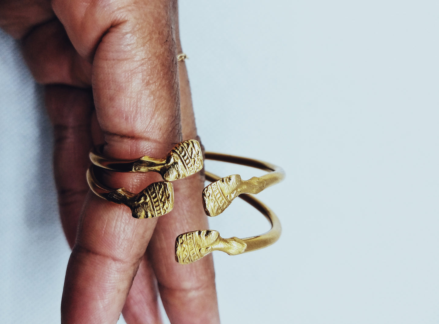 Baby Nefertiti/Fist Bangles BACK IN STOCK