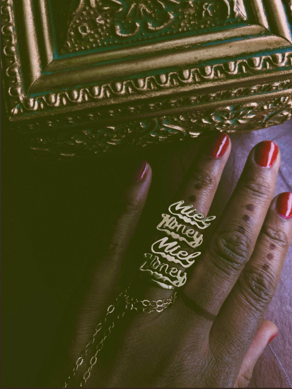 SALE Sweetness In All Things Honey Miel Ring *LAST ONE*