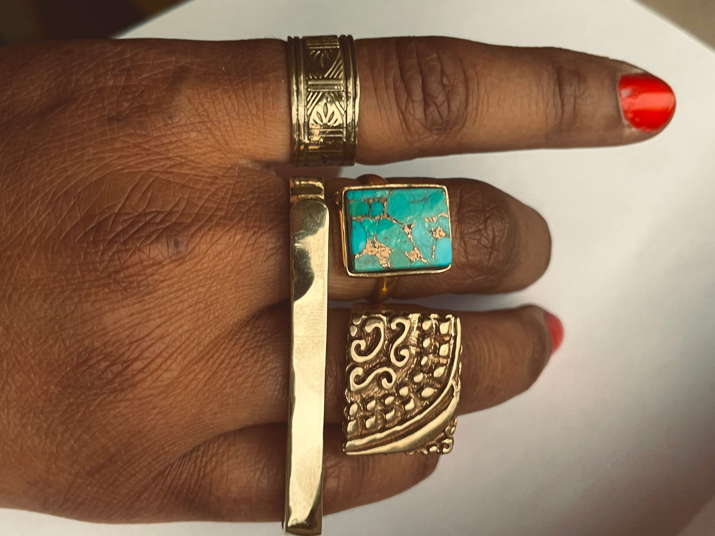3 Finger Ring