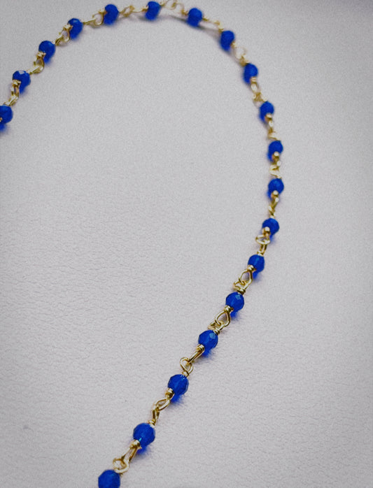 Lapis Beaded Bracelet