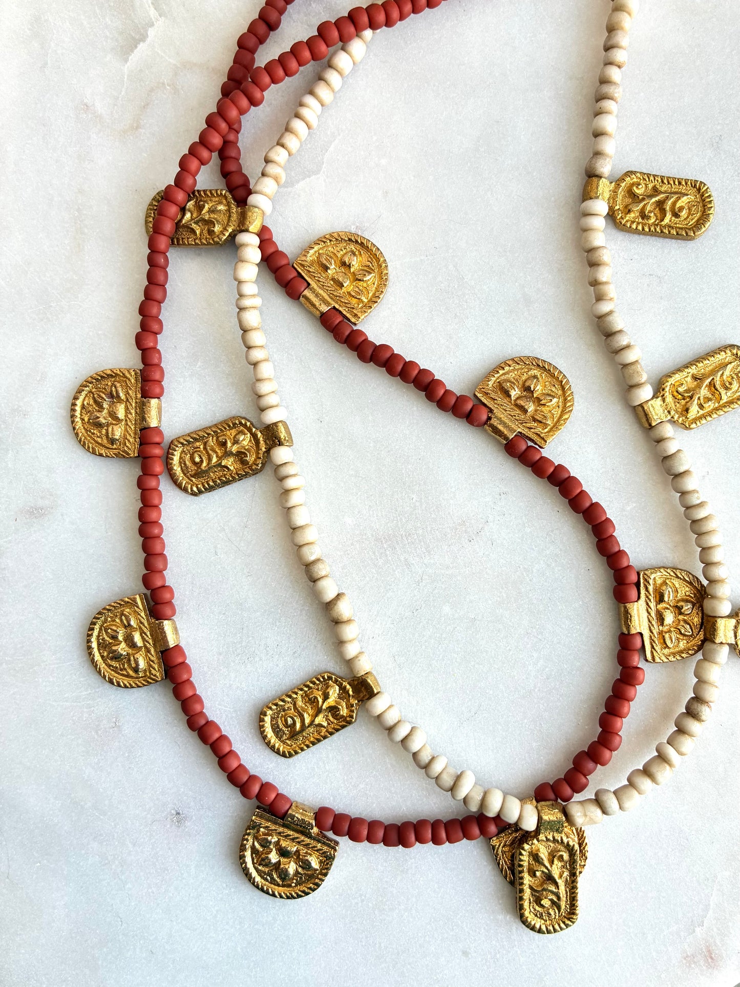 Terracotta & Brass