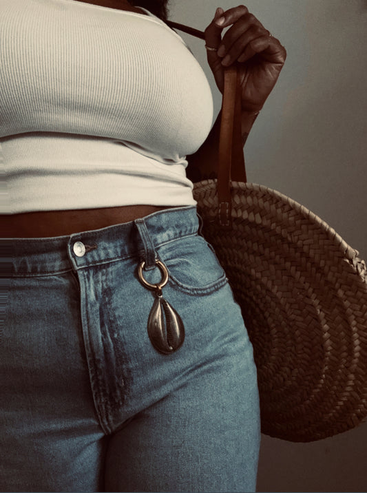 Cowrie Belt Loop Charm
