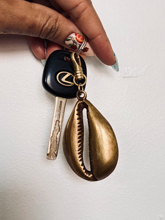 Big Ass Cowrie Keychain *back in stock*