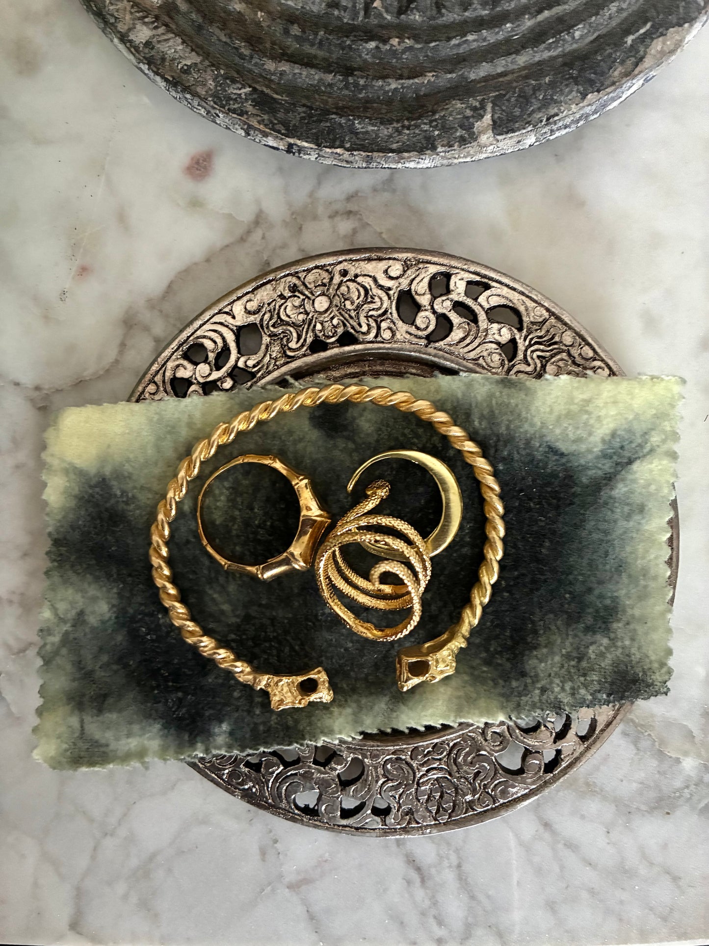 Brass and Sterling Polishing Cloth.