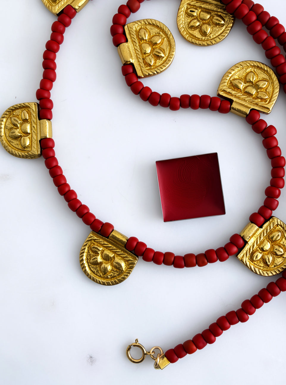 Terracotta & Brass