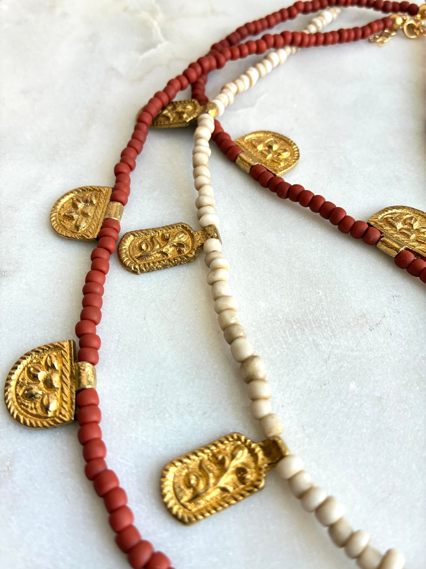 Terracotta & Brass
