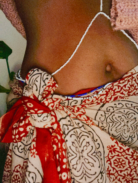 Seed Bead Body Chain