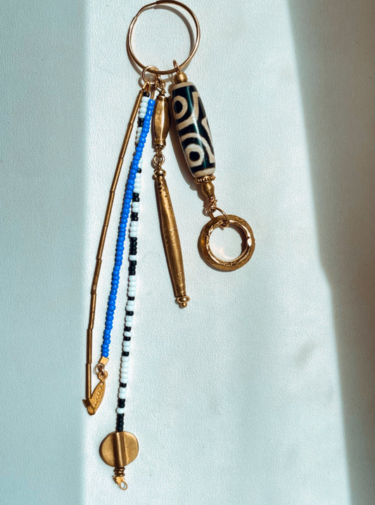 Agate Purse Charm