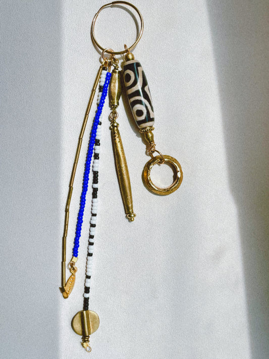 Agate Purse Charm