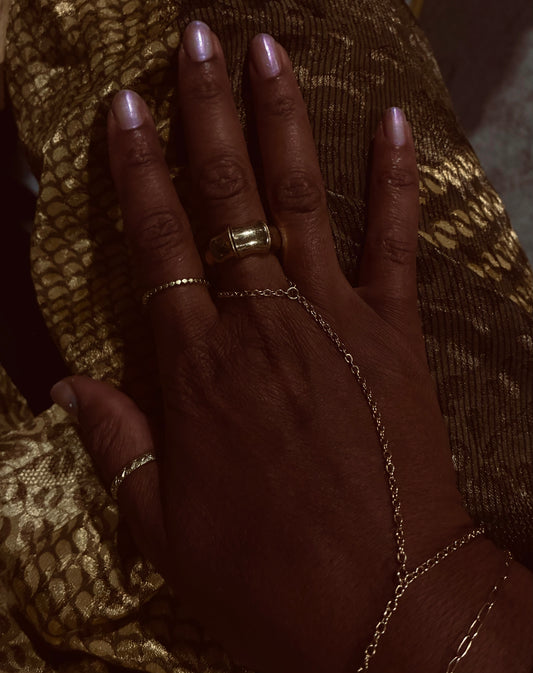 Bamboo Constellation Ring