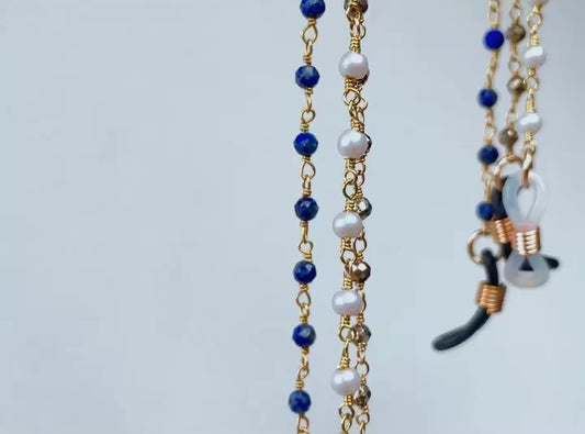eyeglass chains.
