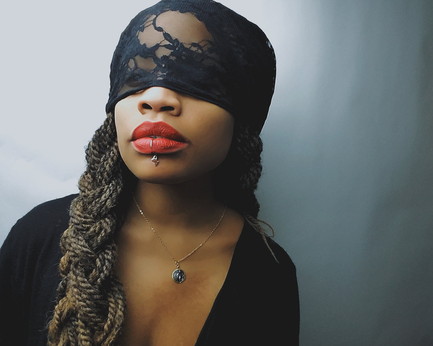 Africa Lip Ring [by custom request only]