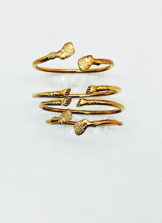 Baby Nefertiti/Fist Bangles BACK IN STOCK