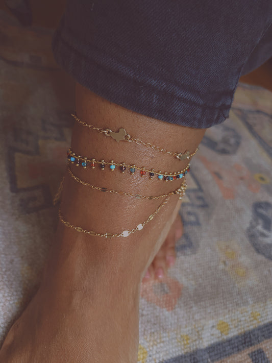 Spectrum Anklet