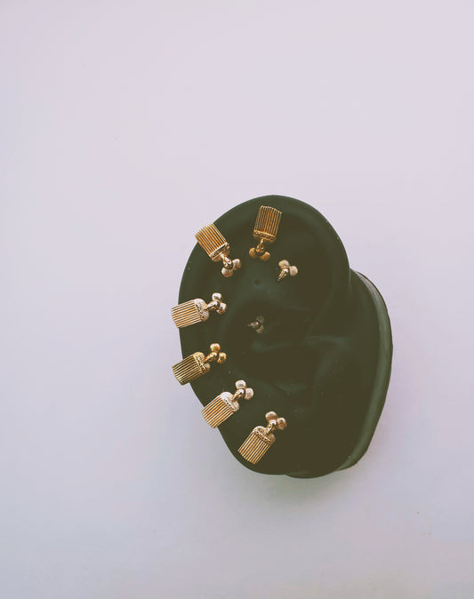 Akan Comb Studs