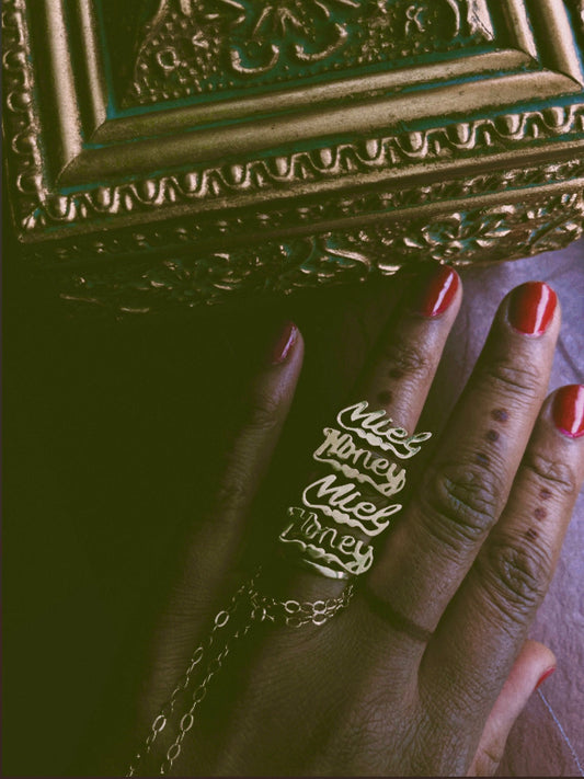 SALE Sweetness In All Things Honey Miel Ring